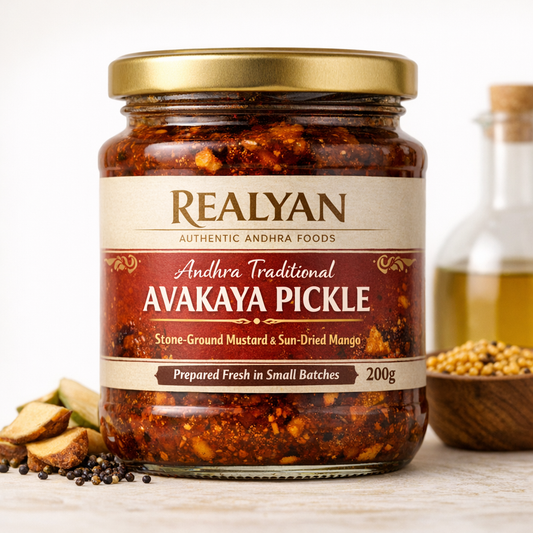 Realyan Andhra Traditional Avakaya Pickle